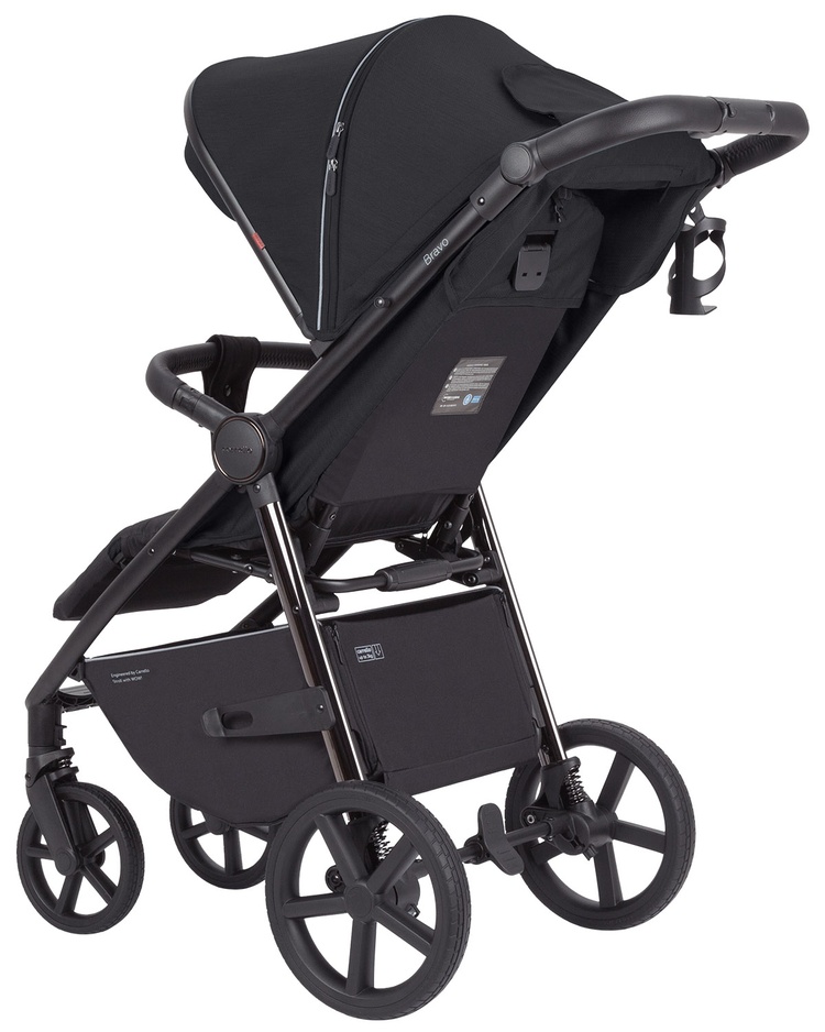 Carrello Bravo PLUS 2024 Jet Black CRL-5515 Прогулочная Коляска