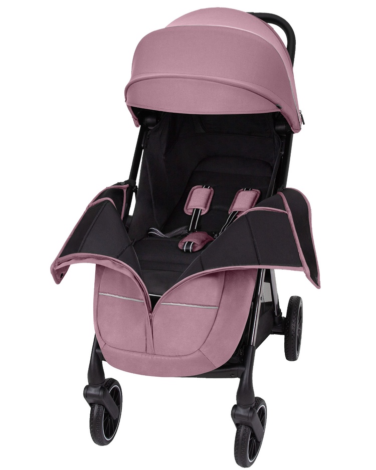 Carrello Delta Rose Pink CRL-5517 Pastaigu Ratiņi