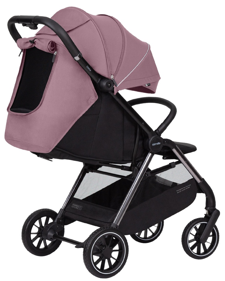 Carrello Delta Rose Pink CRL-5517 Pastaigu Ratiņi