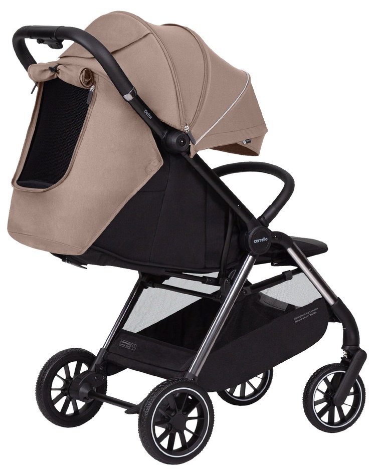 Carrello Delta Wheat Beige CRL-5517 Pastaigu Ratiņi