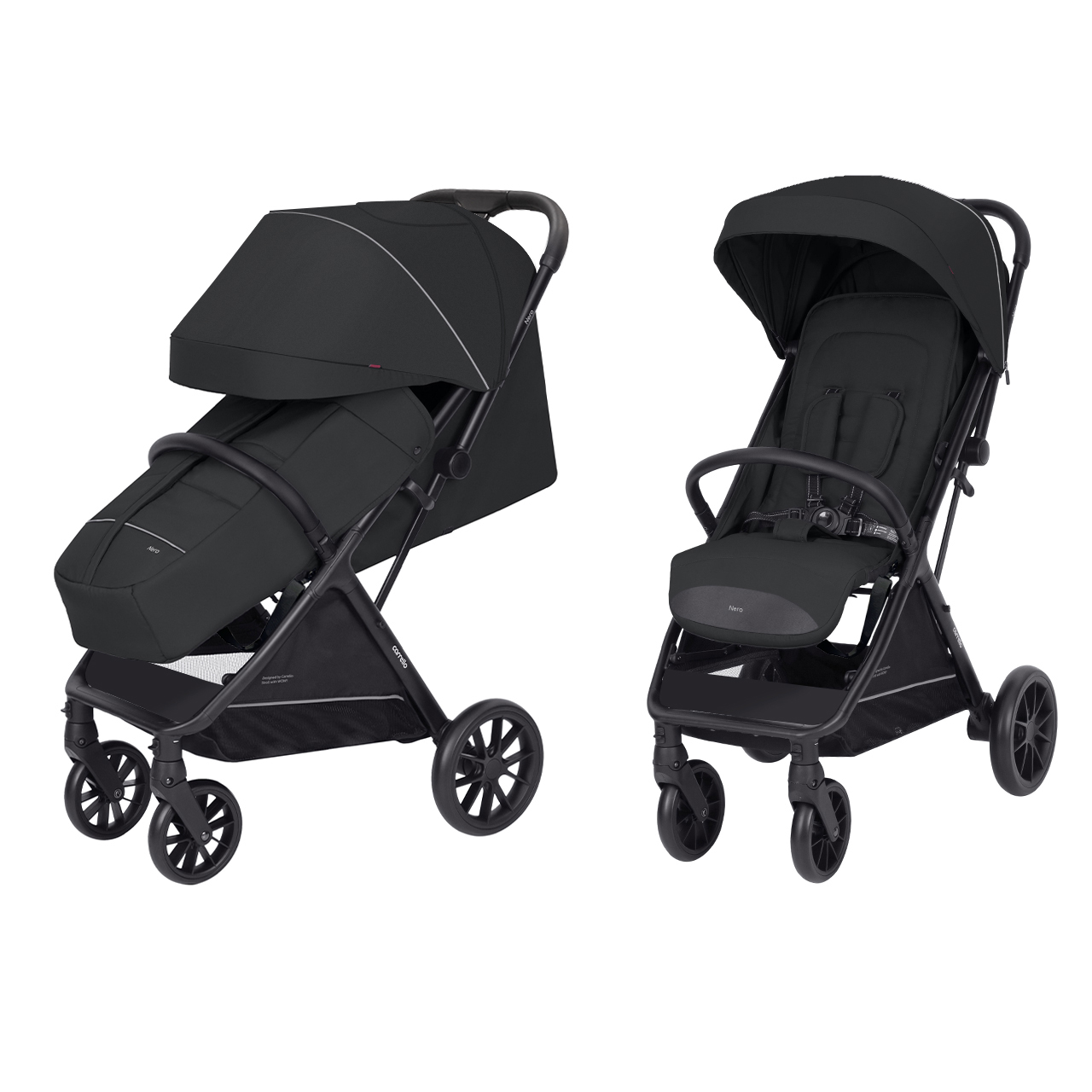 Carrello Nero Rich Black CRL-5514 Прогулочная Коляска