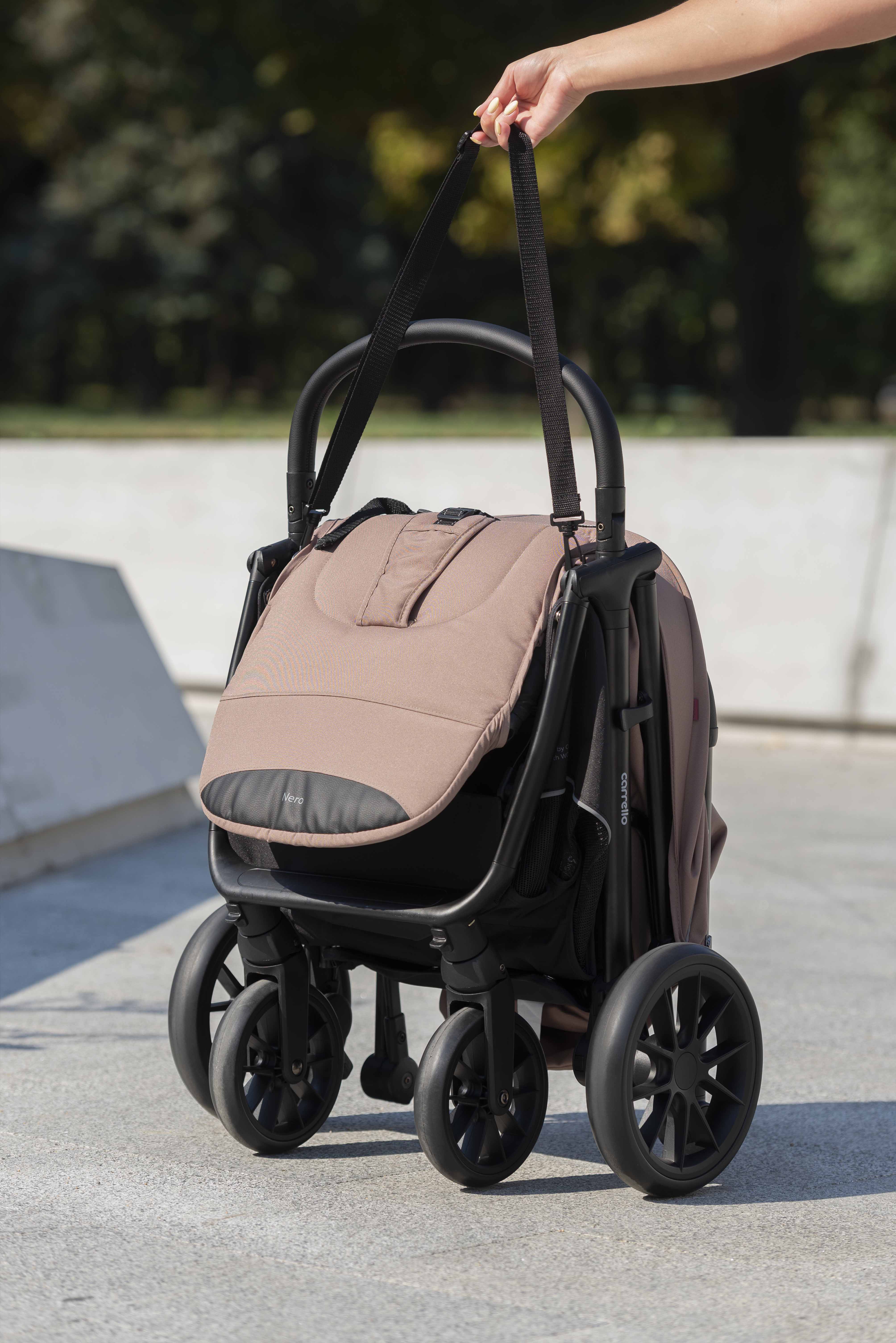 Carrello Nero Rich Black CRL-5514 Прогулочная Коляска