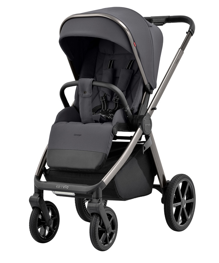 Carrello Omega 2024 2in1 Excellent Grey Bērnu Ratiņi