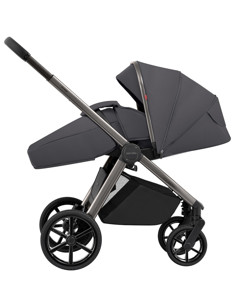 Carrello Omega 2024 2in1 Excellent Grey Bērnu Ratiņi