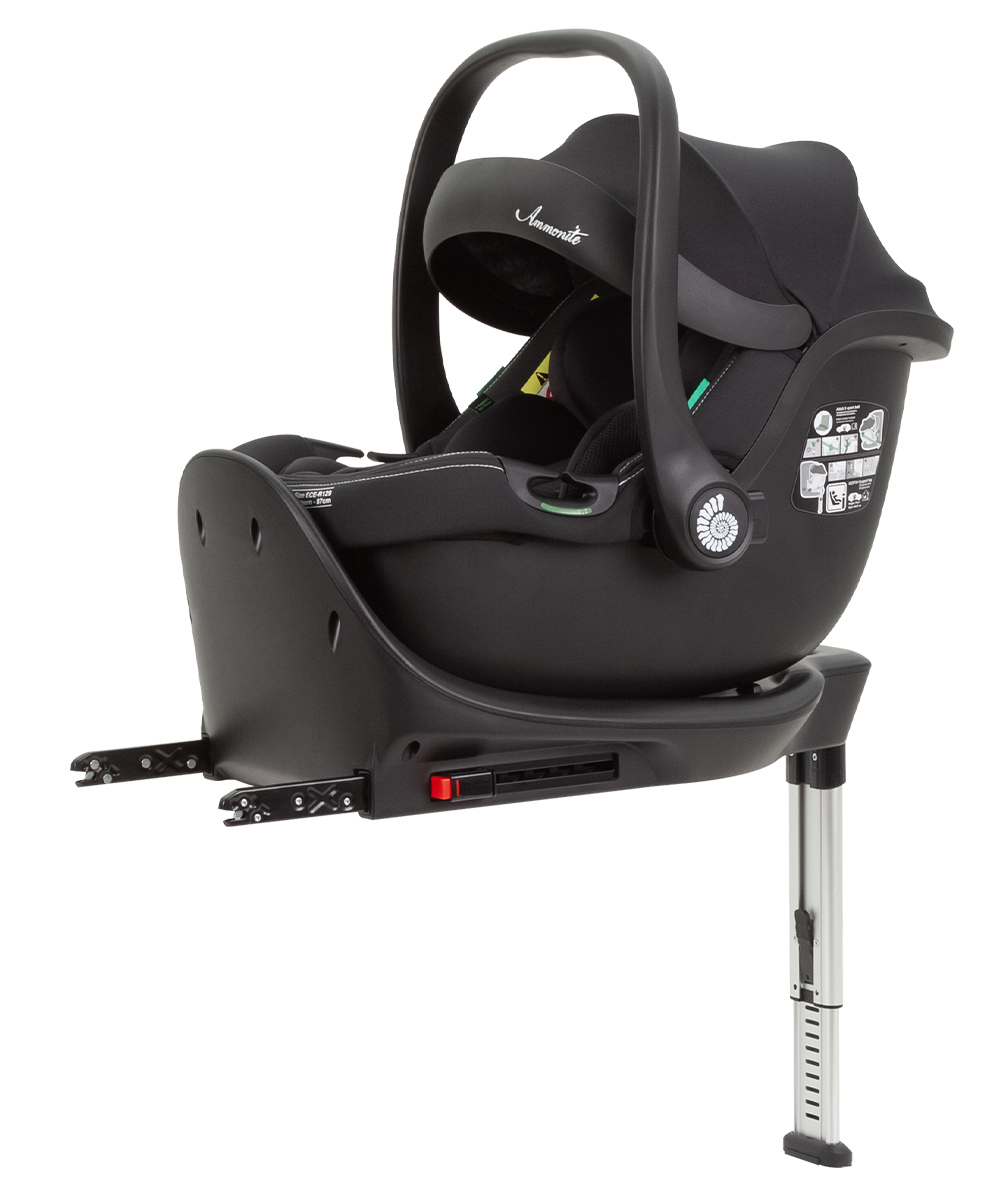 Carrello Ammonite CRL-8801 Absolute Black Детское автокресло 0-13 кг + ISOFIX CRL-8802