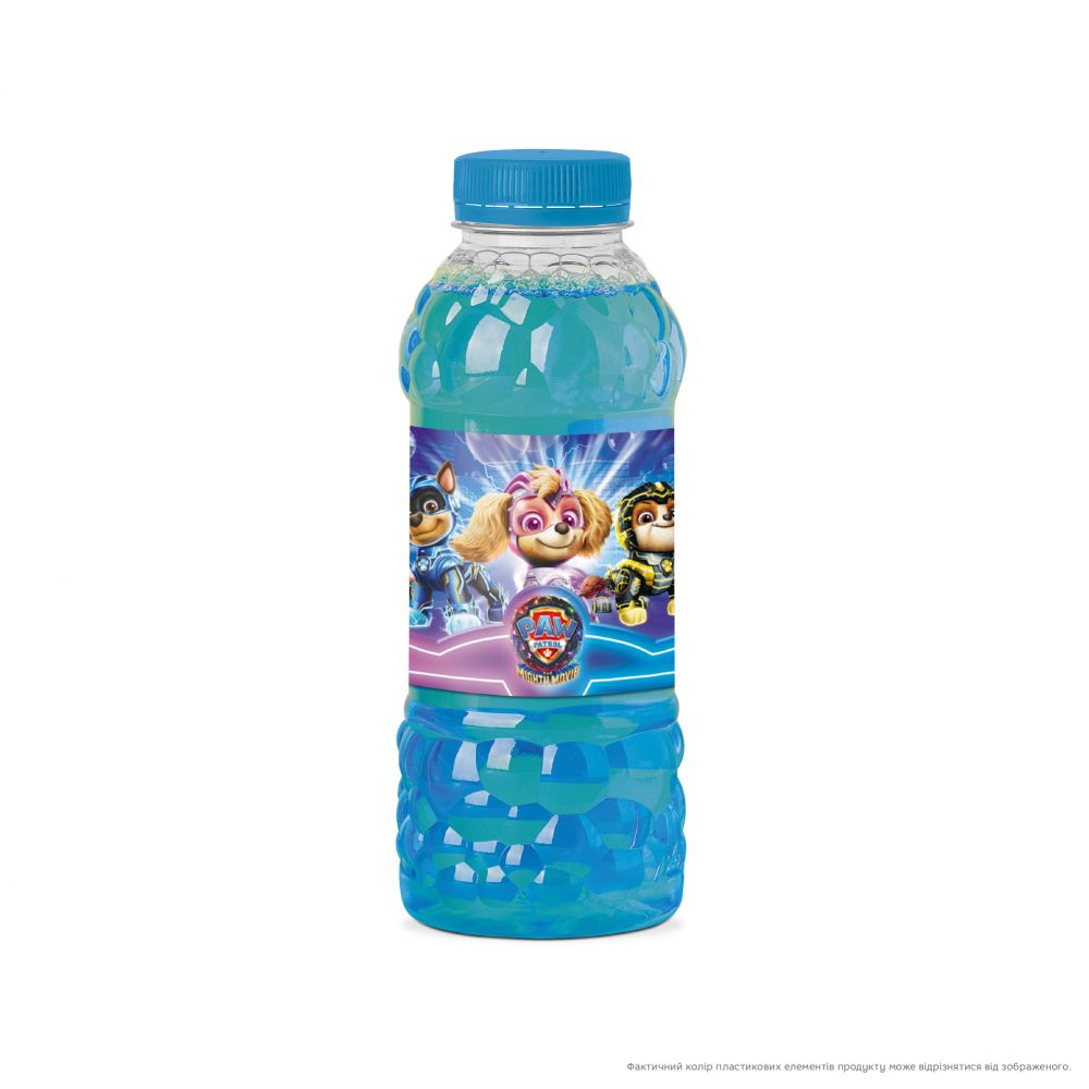 Игра на свежем воздухе Мега пузыри с тарелочкой Paw Patrol Mighty heroes 450 ml