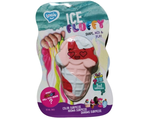 Antistresa rotaļlieta Gļotas - slaims Lovin Ice Fluffy horn