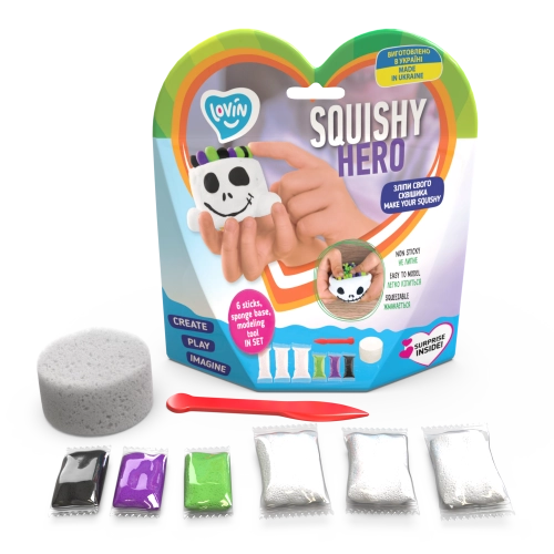 Antistresa rotaļlieta Izveido savu Squishy Varoni - Mošķis