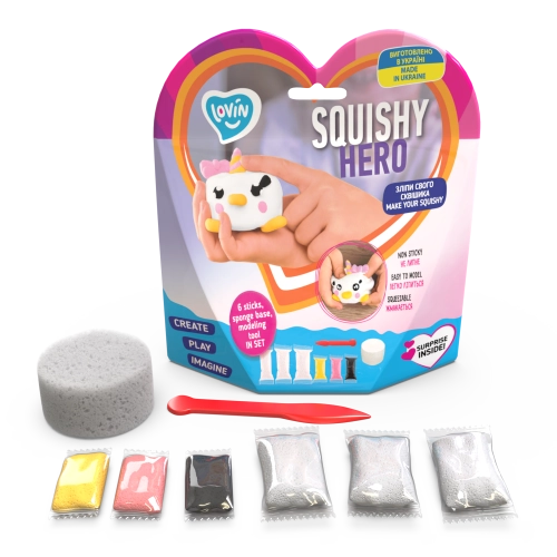 Antistresa rotaļlieta Izveido savu Squishy Varoni - Vienrādzis