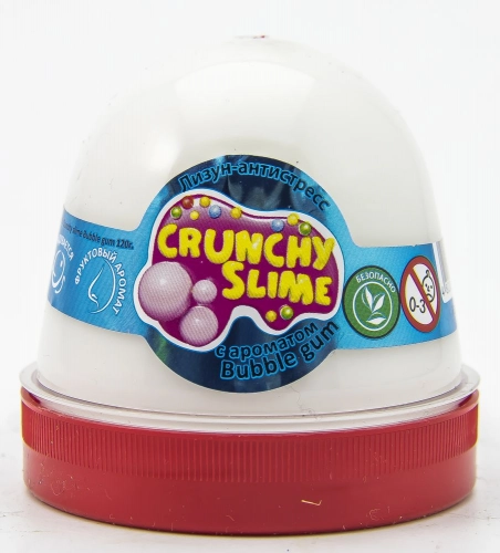 Antistresa rotaļlieta Kraukšķīgs gļotas - slaims Bubble Gum