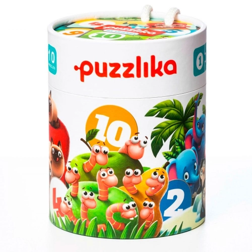 Attīstošā puzle Mācāmies skaitīt!