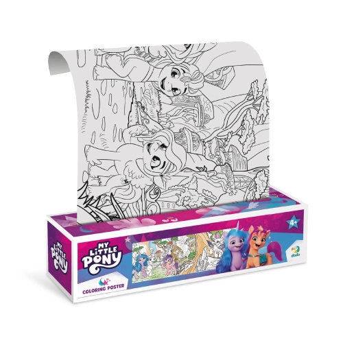 Настольные игры Раскраска постер My Little Pony 1