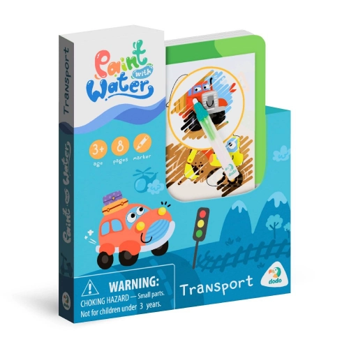 Настольные игры Рисуем водой! Транспорт