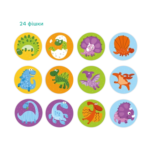 Galda spēles Mini Memo spēle Dinozauri