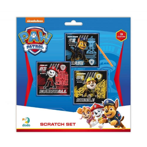 Настольные игры Scratch Set Paw Patrol