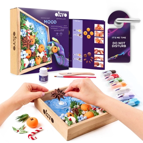 Набор для креатива 3D картина Wood&Craft Joy (21*21cm)