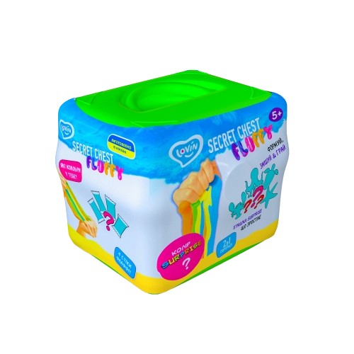 Radošais komplekts Modelēšanas mīkla (lēkājošais plastilīns) Secret Chest fluffy
