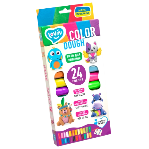 Набор для креатива Тесто для лепки Play Dough - Ассорти 24 цветов