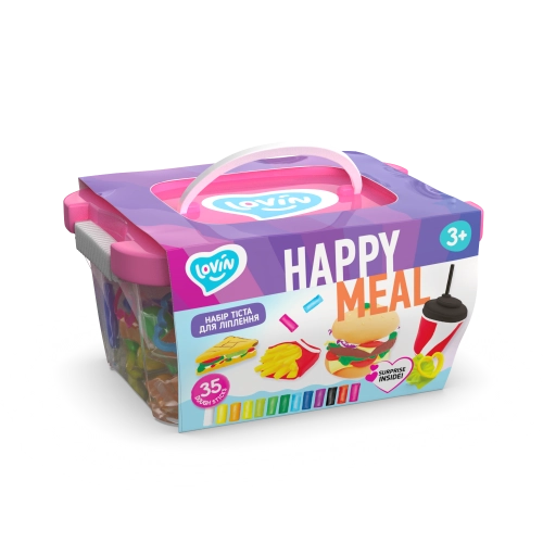 Набор для креатива Тесто для лепки Play Dough - Happy Meal_1