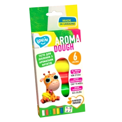 Radošais komplekts Modelēšanas mīkla Play Dough - Aroma 6 krāsas