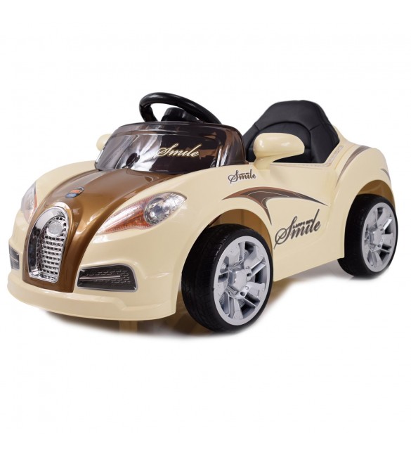 Elektromobilis ar pulti ROADSTER SMILE HL938 brown-izpārdošana