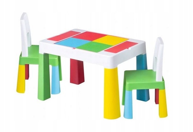 Galdiņš+krēsliņš TEGGI MULTIFUN multicolor