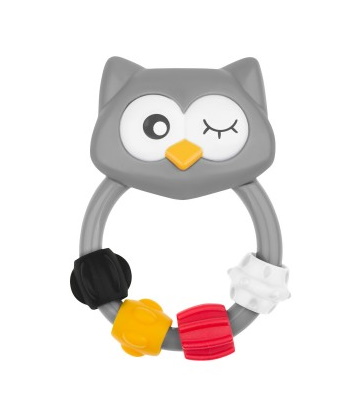 Погремушка OWL grey AKUKU A0421