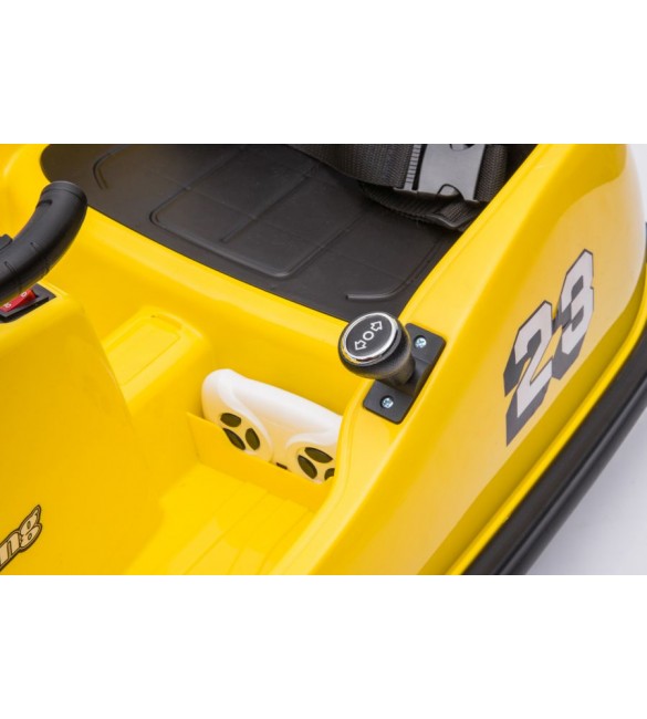 Kartings ar akumulatoru un pulti GTS1166 yellow (9569) Akcija