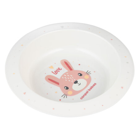 Plastmasas bļoda CUTE ANIMALS 4/412 pink-2