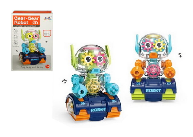 Robots ar skaņām, gaismām 19 cm G7058