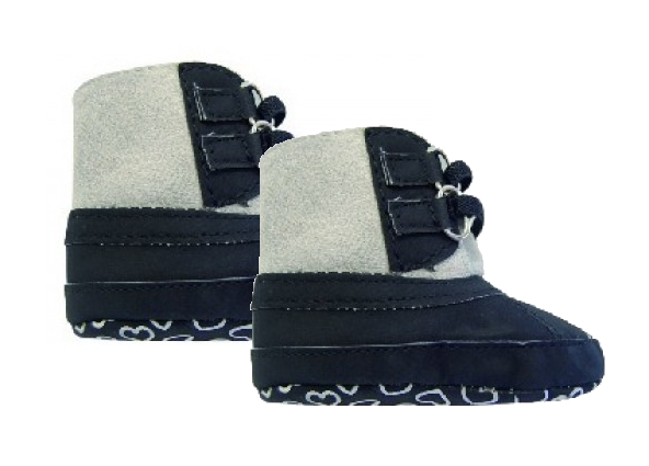 Zīdaiņu zābaciņi ZB-184ZM black-izpārdošana