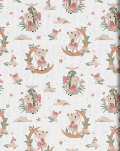 Пеленка марлевая BUNNY STAR 70x80 cm