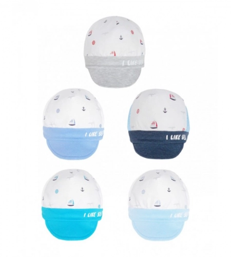 Cepure-kepons I LIKE SEA 50,52,54 cm (46-313)