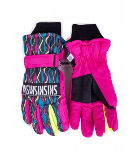 Cimdi 5P SKI GIRL (16) REN-0243 (YO)