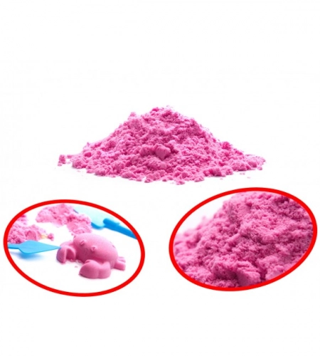 Kinētiskās smiltis 1 kg PINK 9568/1
