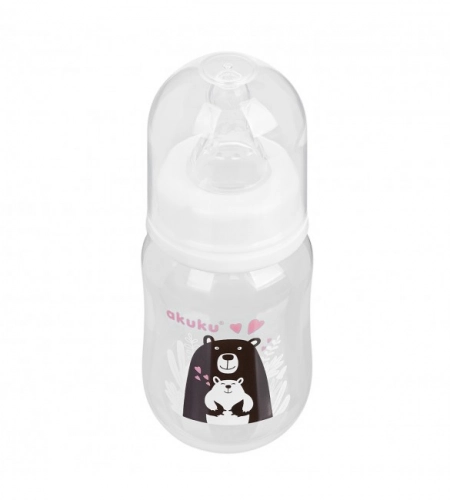 Klasiskā pudele 125 ml AKUKU A0004 black bear