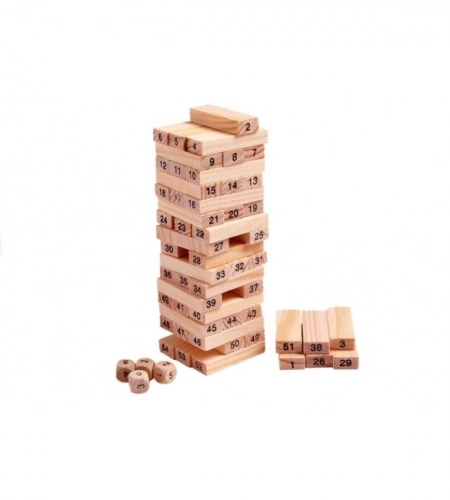 Koka galda spēle TORNIS JENGA 56315