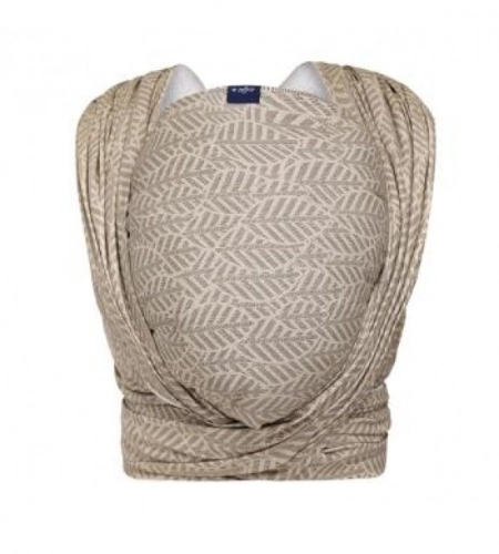 Lakats-slings BE CLOSE beige leaves CH-032