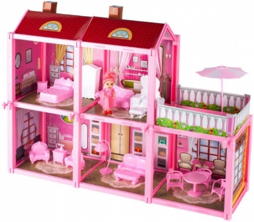 Leļļu māja VILLA ar lelli 5410