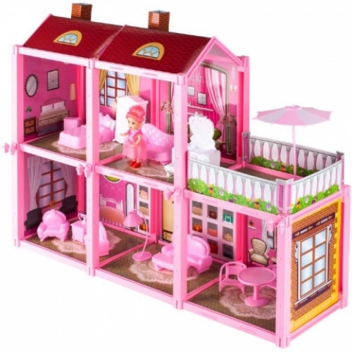 Leļļu māja VILLA ar lelli 5410