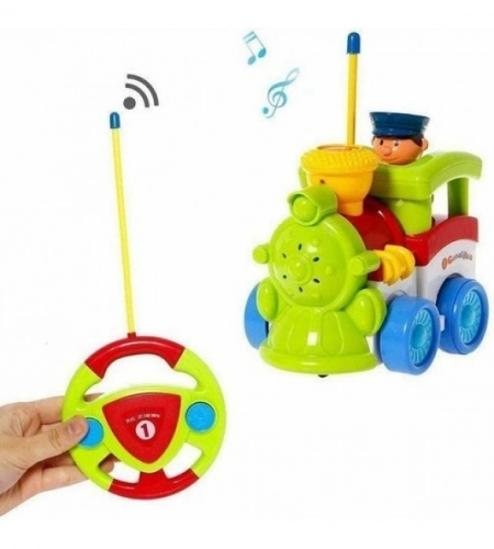 Lokomotīve ar pulti CARTOON TRAIN 08964-izpārdošana