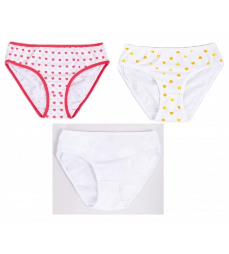 Meiteņu apakšbikses 3 gab. BMD-0037 98-104 (Yoclub)