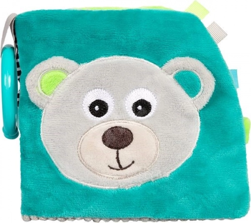 Mīksta grāmatiņa BEAR Canpol babies 68/075grey