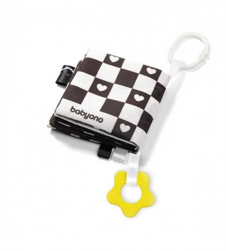 Mīkstā grāmatiņa BLACK&WHITE BabyOno 542