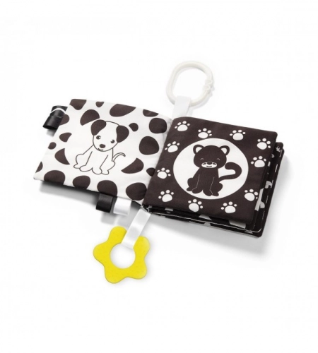 Mīkstā grāmatiņa BLACK&WHITE BabyOno 542