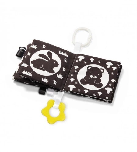 Mīkstā grāmatiņa BLACK&WHITE BabyOno 542