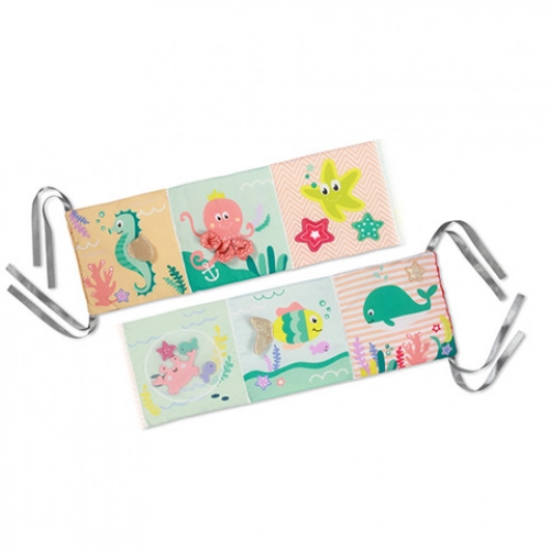 Mīkstā grāmatiņa divpusējā UNDER THE SEA Babyono 1563