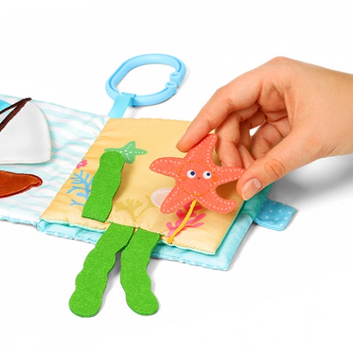 Mīkstā grāmatiņa SEA WORLD BabyOno 1532