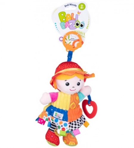 Mīksta rotaļlieta NICOLE DOLL Balibazoo 11336