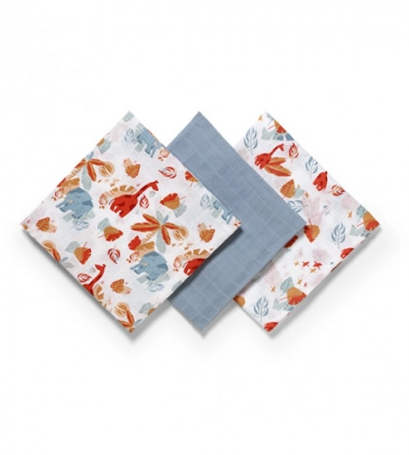 Muslīna autiņu komplekts SUPER SOFT (3 gab.) BabyOno 348/07
